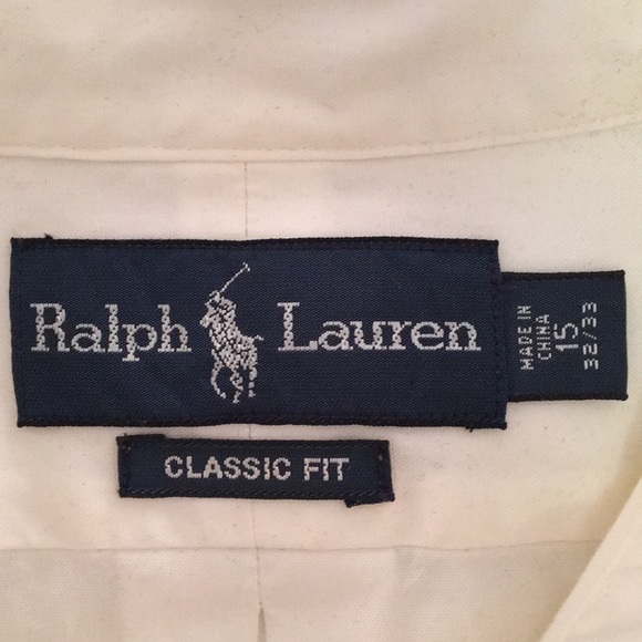 Ralph Lauren Classic Fit Cotton Dress Shirt - Picture 3 of 4